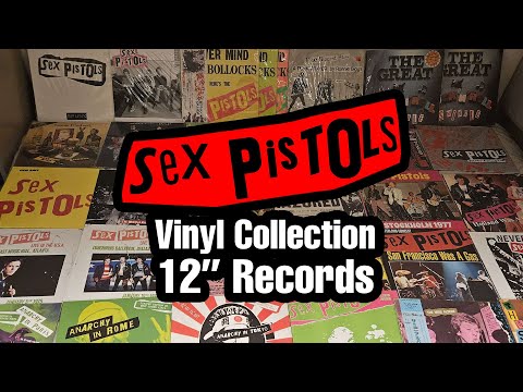 Sex Pistols Vinyl Record Collection: 12" Albums