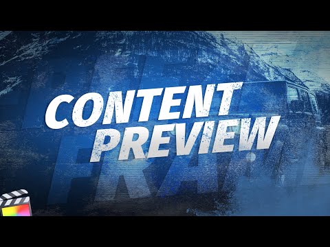 Content Preview of Freeze Frame for Final Cut Pro