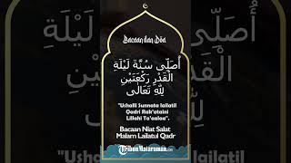 Bacaan Niat Sholat Malam Lailatul Qadar dalam Tulisan Arab dan Latinnya
