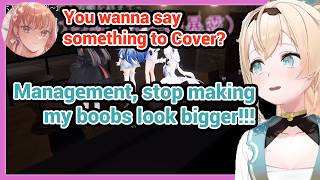Iroha Actually Have a Complaint for Cover/Management!!! With Fubuki Lamy Ririka Raden