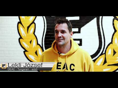 Kaposvári KK - DEAC-Tungsram beharangozó Lekli Józseffel