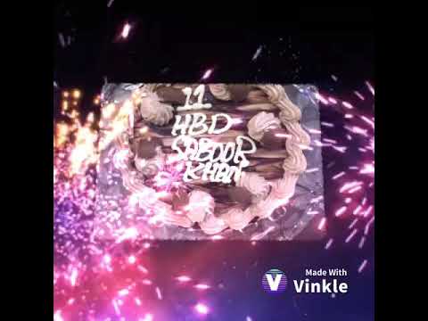 Birthday of Abdul Saboor Anwar