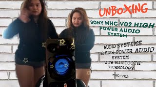UNBOXING Samsung MHC-V02 Specifications | All-in-one Hi-Fi Systems | Sony AE