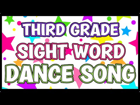 Third Grade Sight Word Dance Song | Complete List