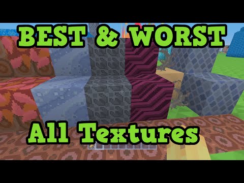 UNBELIEVABLE! Discover the Best & Worst Blocks in Minecraft with Texture Packs