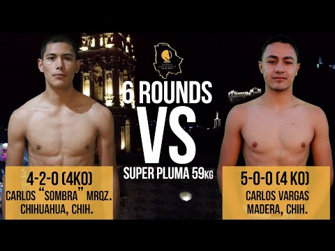 Noche de Box en Parral, Carlos "Sombra Marquez vs Carlos Vargas