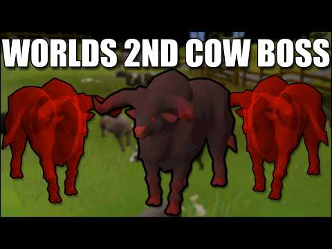 WORLD'S 2ND HARDMODE COW BOSS (OSRS)