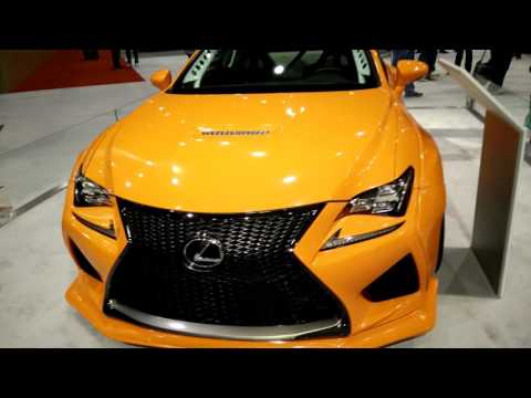 Lexus RC-F with Rocket Bunny wide body kit