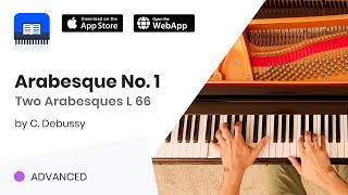 Arabesque No.1 L 66 by C. Debussy