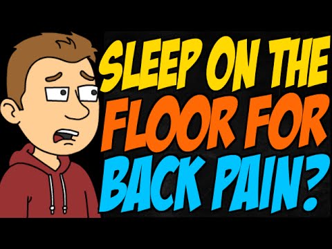 Is it Good to Sleep on the Floor for Back Pain?