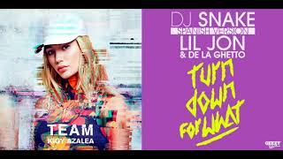 Team X Turn Down For What. De La Ghetto Remix | Iggy Azalea VS De La Ghetto | (Mahsup)