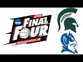 NCAA Basketball - Michigan State Spartans vs Duke.
