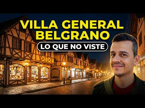 🌲 Caminando por VILLA GENERAL BELGRANO: Lo que NO VISTE de este rincón de Córdoba 🇦🇷✨