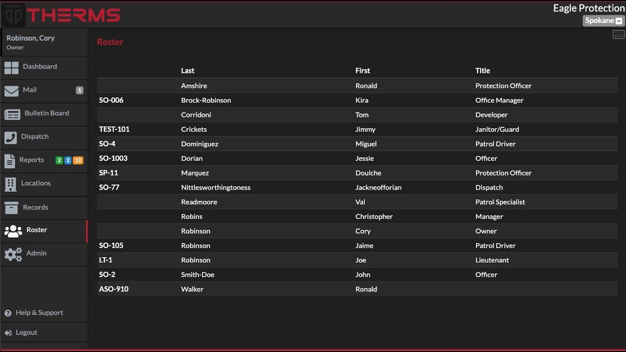 Web App - User Profiles