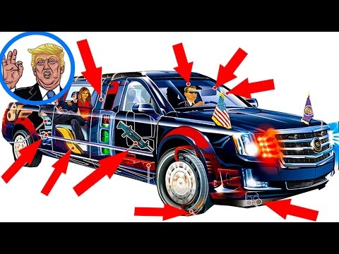 President Trump’s limousine: The Beast