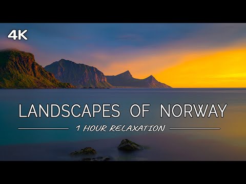 Landscapes of Norway: 1 HOUR of Nordic Sceneries with Relaxing Music (4K UHD Video)