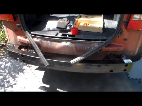Dodge Caliber - rear bumper cover & reinforcement bar removal