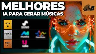 TOP MELHORES IA PARA CRIAR MÚSICAS (ATUALIZADO)