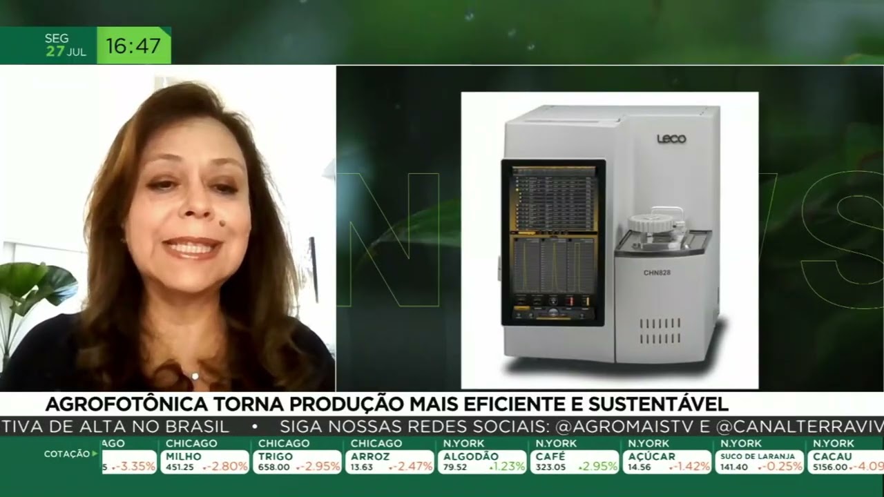 Agrofotônica torna produção mais eficiente e sustentável
