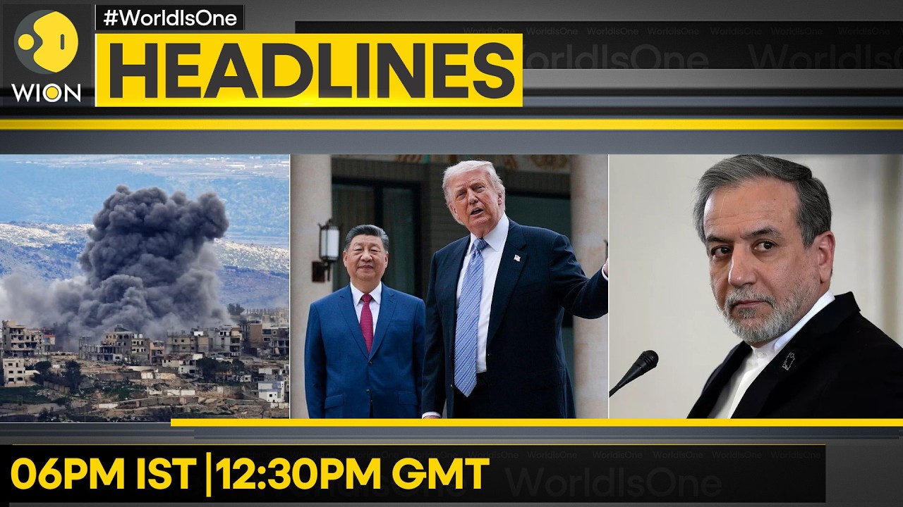 Iran FM: US Talks Suffering From Lack Of Trust | Trump On If Xi Jinping Is A Dictator | Headlines