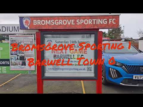 260124 Bromsgrove Sporting 1 Barwell Town 0