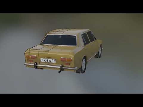 ZHIGULI VAZ 2101 dirty soviet car