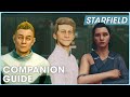 A guide to all the companions in Starfield