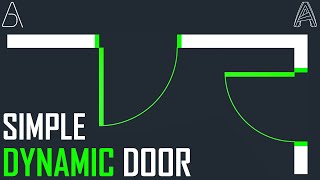 Create Your First Dynamic Door - AutoCAD