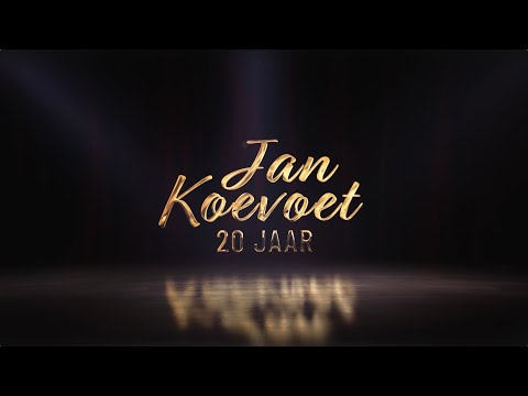 Jan Koevoet – Aftermovie Jan Koevoet 20 jaar