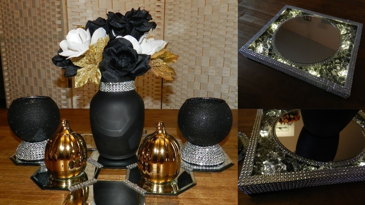 Watch video (Giveaway Closed) Dollar Tree Glam Bling Centerpiece| DIY Elegant Candle Holders and Lighted Tray Now (Giveaway Closed) Dollar Tree Glam Bling Centerpiece| DIY Elegant Candle Holders and Lighted Tray