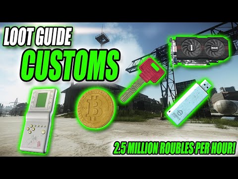 Ultimate CUSTOMS Loot Guide! - Escape From Tarkov 0.13.5