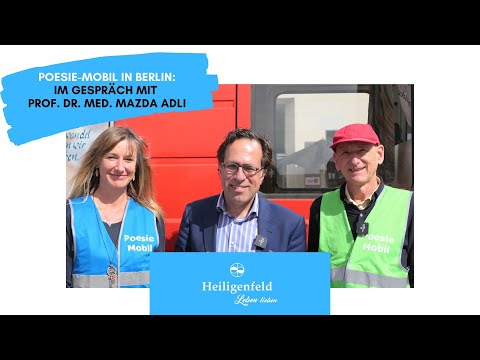 Poesie-Mobil-Tour in Berlin (9): Im Gespräch mit Prof. Dr. med. Mazda Adli