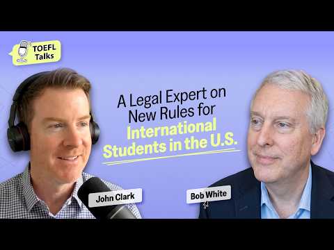 アメリカの法律専門家が語る、留学生の新規則 | ボブ・ホワイト (A U.S. Legal Expert on New Rules for International Students | Bob White)