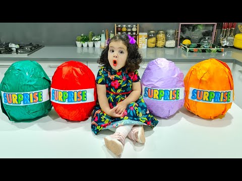 Amira Kids Pretend Play Fun with Colored Surprise Children's Videos