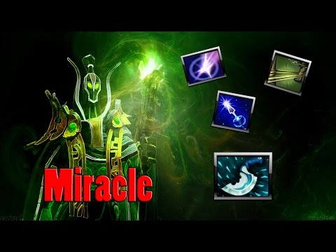 Dota 2 - Miracle plays Rubick Offlane Solo - awesome Outplays!