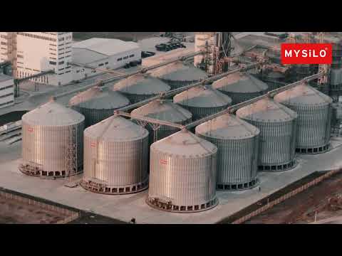 Grain galvanized industrial silos, for storage silos/storage...