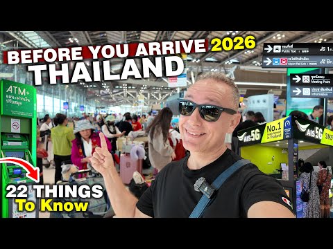 Coming To THAILAND | 22 Things To Know Before Landing | BANGKOK Airport Guide 2026 #livelovethailand