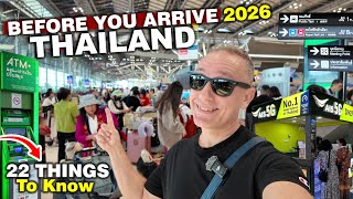 Coming To THAILAND | 22 Things To Know Before Landing | BANGKOK Airport Guide 2026 #livelovethailand