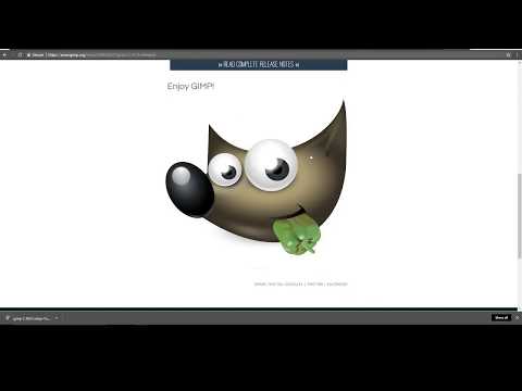 Gimp 2.10 for Absolute Beginners Tutorial - Install & first Impression