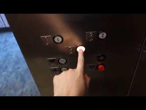 Vintage Late 70s Dover Traditional Hydraulic Elevator at Alumni Building at Berea College, Berea, KY