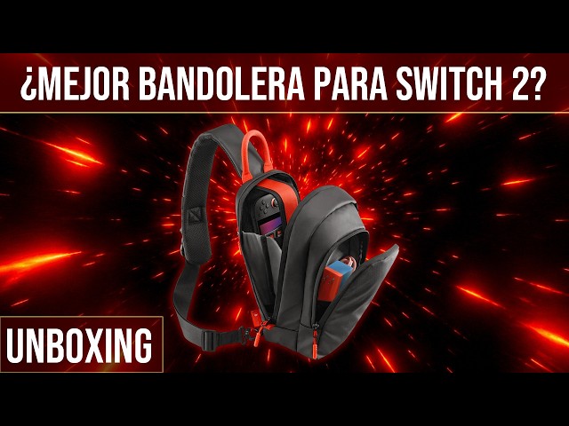Vídeo relacionado con Konix FFF Bolsa de Transporte y protección Carry Bag para Nintendo Switch 2 - Bolsillo de Malla para Accesorios - 8 Compartimentos para Juegos - Azul, Blanco y Rojo