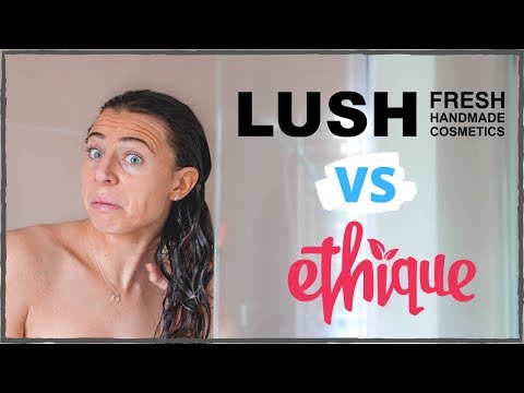 Shampoo & Conditioner Bars 🚿Do they work?? LUSH vs...