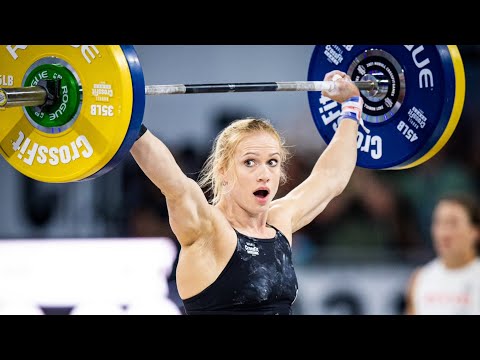 2021 CrossFit Games - Event 12 - Women - Annie Thorisdottir's Shocking 200-lb Snatch