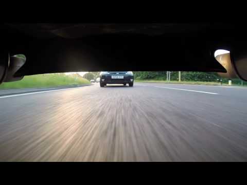 Honda S2000 HKS Supercharger flames rear view