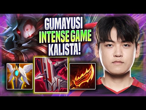 GUMAYUSI INTENSE GAME WITH KALISTA! - T1 Gumayusi Plays Kalista ADC vs Draven! | Season 2022