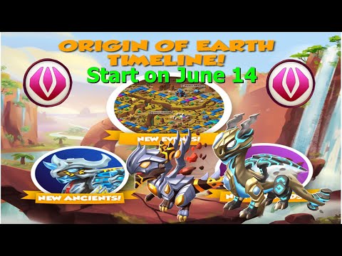 Earth Ancient Event time line-Dragon Mania legends | The nightmare Map | DML