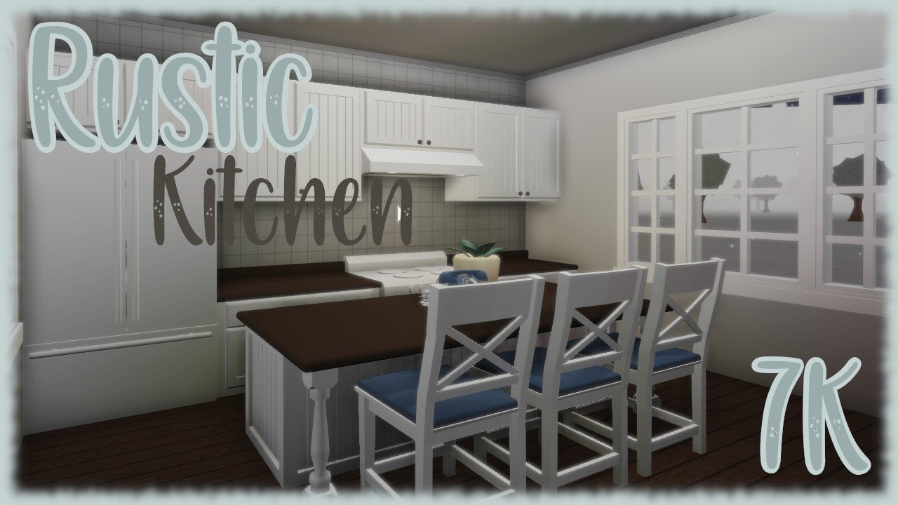 Rustic Kitchen 7K (ROBLOX BLOXBURG build)