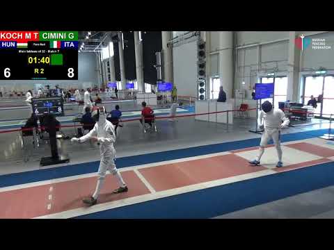 Kazan 2021 SME - L32 - Koch HUN v Cimini ITA