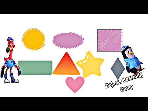 Learn Shapes with Dajon's Learning Camp | Songs for Kids| Nursery Rhymes | T.O.T.S.