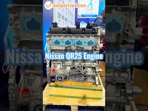NEW Product Reveal: Nissan QR25 Engine | Close-Up HD Look! #nissan #engine #autoparts